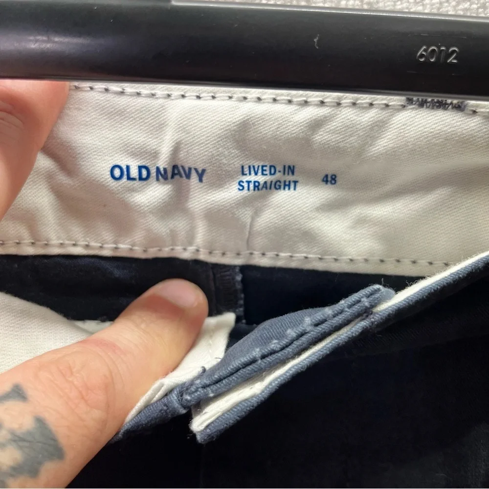 Old‎ Navy Blue Chino Shorts Men’s 48 Big & Tall Navy Preppy comfy 2663